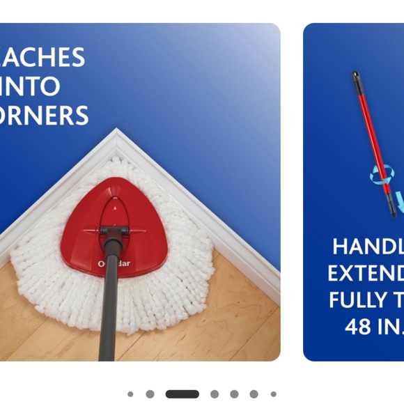 O-Cedar EasyWring Spin Mop and Bucket System - Picture 3 of 4